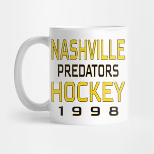 Nashville Predators Hockey 1998 Classic Mug